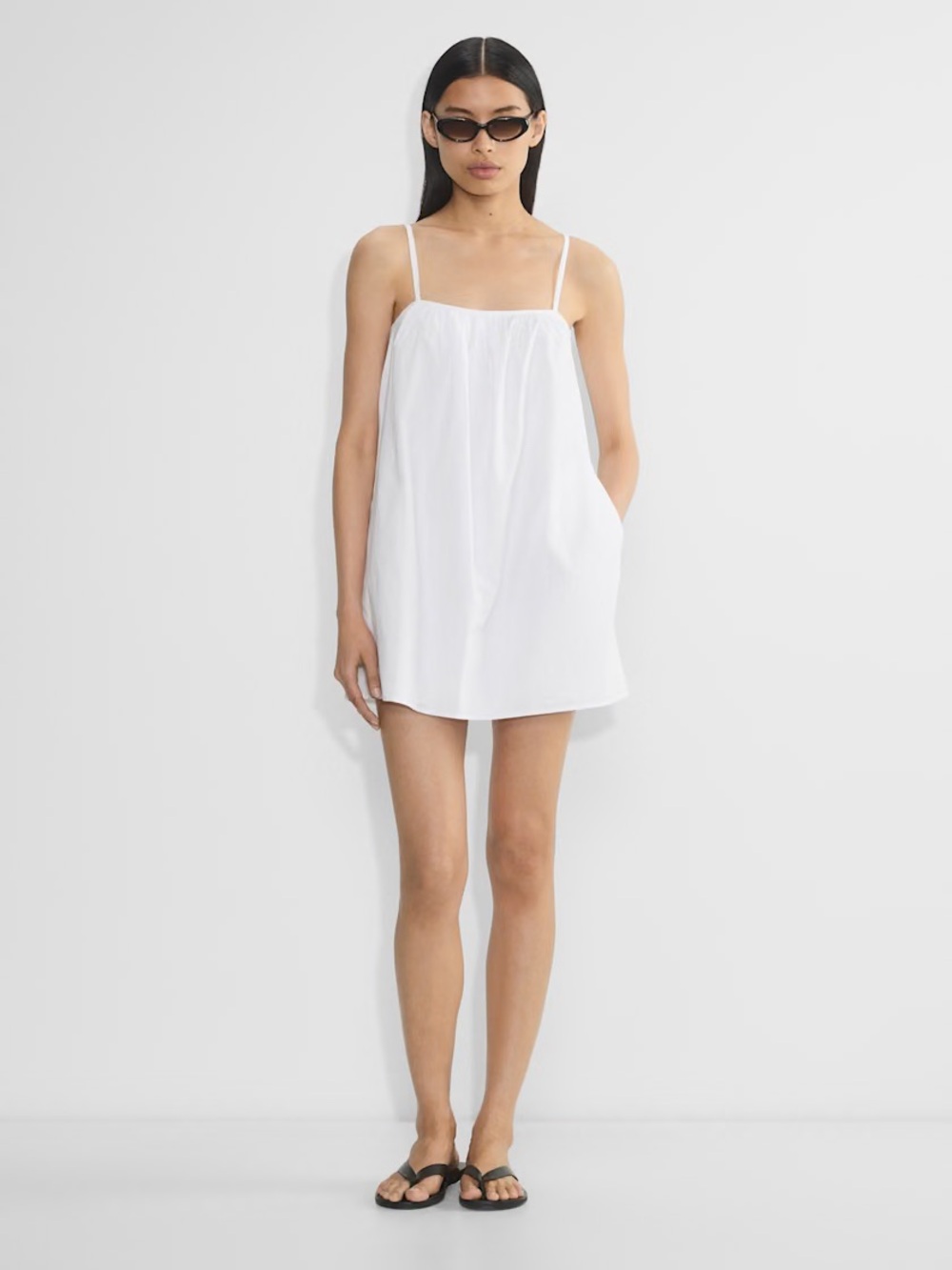 Aritzia Little Moon Adria Poplin Dress